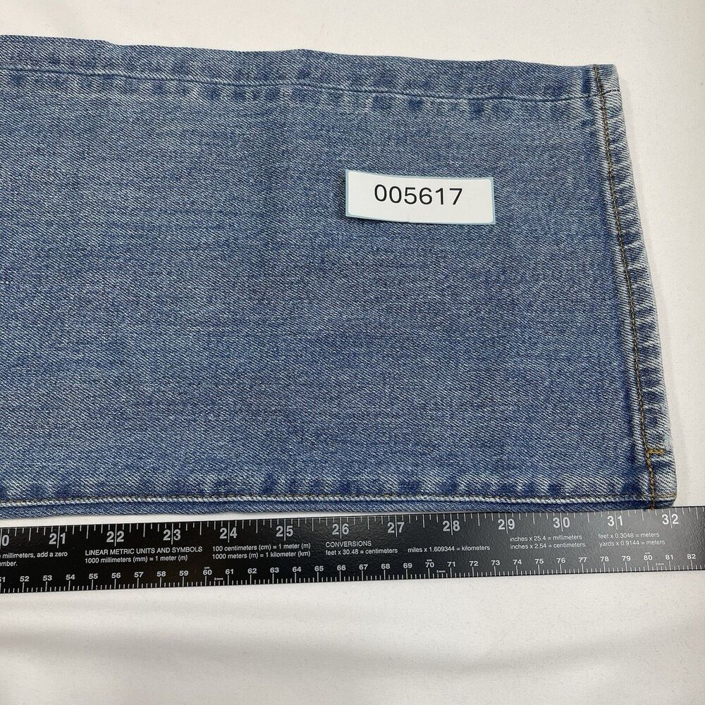 Buffalo David Bitton Jeans Mens 40x32 Blue Driven Relaxed Straight Stretch Denim - Picture 12 of 13